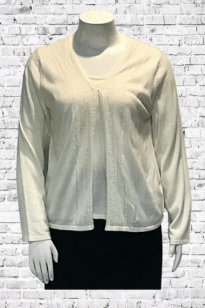 Sag Harbor Sweater Top - Size Large