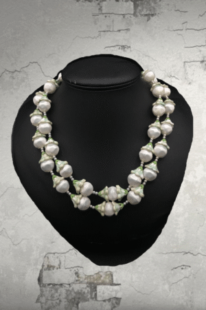 19" Jewelry Necklace Pearl-Extends to 21"