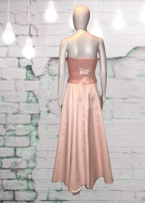 Moda - 2-PC Dress - Size 6 - Petite - Image 2