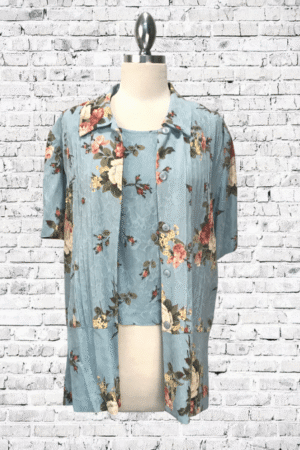 Karin Stevens Top - 2-PC. -  Size 10