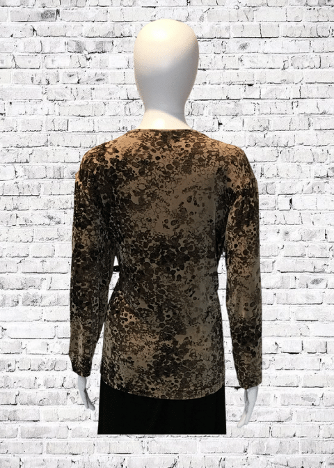 Chico’s Travelers V-Neck Top Size XL - Image 2
