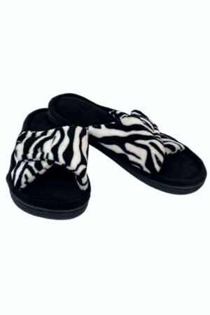 Fuzzy Flip Flop Shoe - Size 7-8