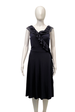 Suzi Chin For Maggy Boutique Wrap Dress - Size 12