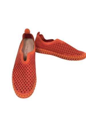 Ilse Jacobsen Tulip 140 Perforated Slip On Sneaker - EU Size 40 - US Size 10