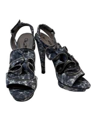 Wild Rose Platform High Heels - Size 8