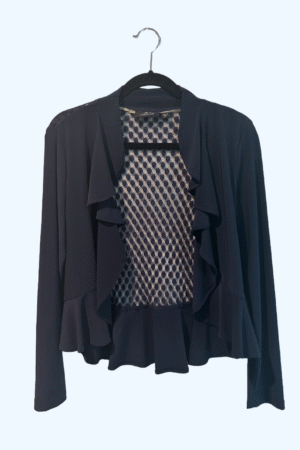 LENNIE FOR NINA LEONARD CARDIGAN TOP SIZE SMALL