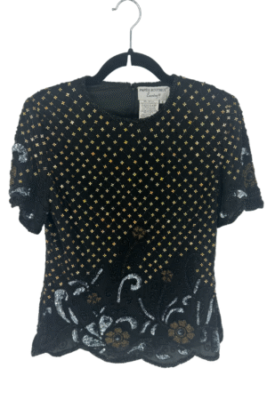 Papell Boutique Evening Top Size Small