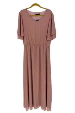 NEW Mikarose Chloe Maxi Dress Dusty Lilac X-Large