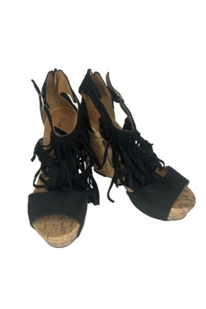 New Qupid Wedge Platform Heels Shoes Size 7.5