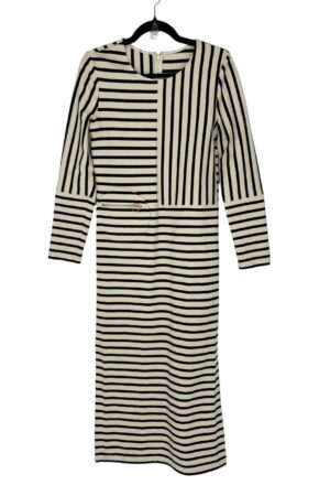 Tory Burch Long Stripped Dress Size Small