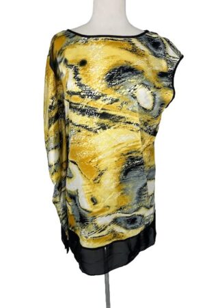 Bisou Bisou Michele Bohbot Blouse Top Size Medium
