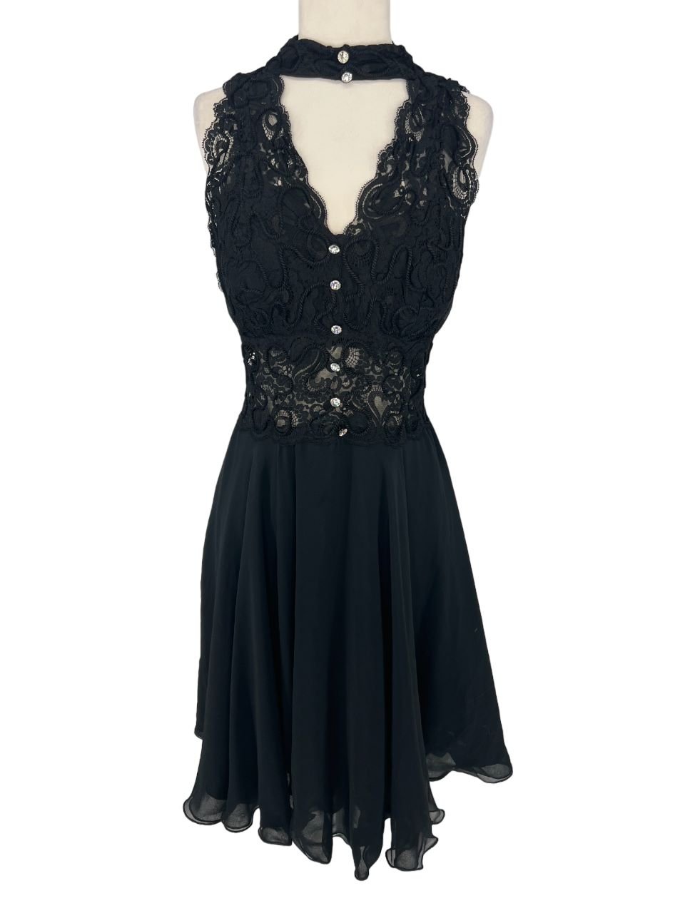 Lillie Rubin Cocktail Dress Size Medium