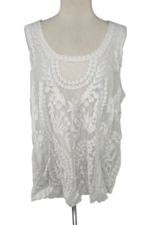 New Live and Let Live Blouse Top Size 3X