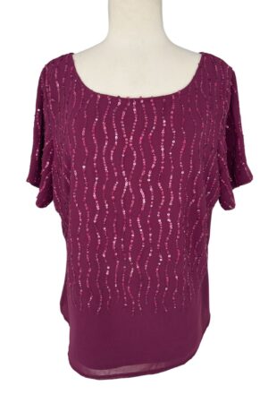Roaman's Blouse Top Size 14W