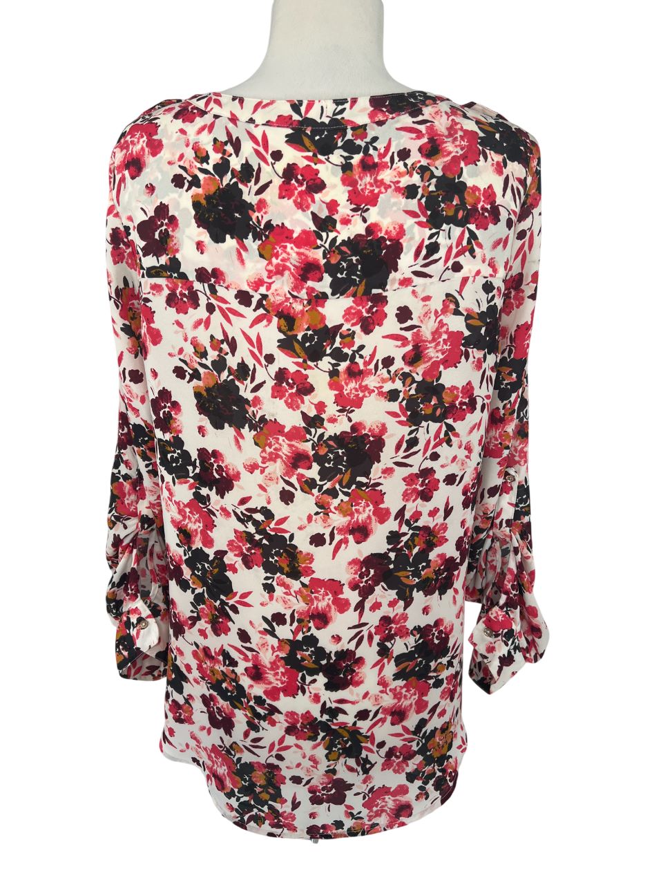 Candies Floral Blouse Top Size Large - Image 2