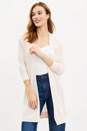 Loft Cardigan Top Size Medium Petite