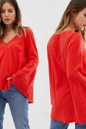 Free People Blouse Top Size Small