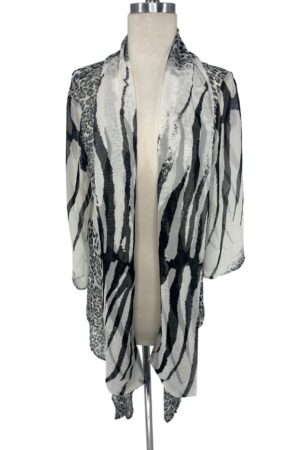 Chico's Cardigan Blouse Top Size Medium