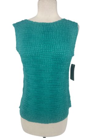 New Plisse Blouse Top Size Medium