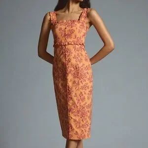 New Anthropologie Linden Slim Dress Size Small