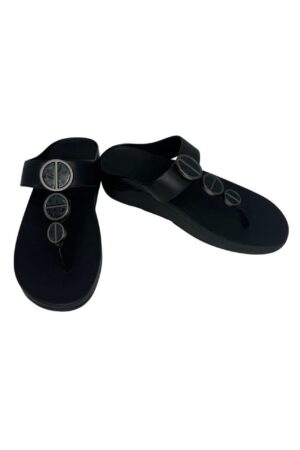 New FitFlop Halo Metallic Sandals Shoes Size 9