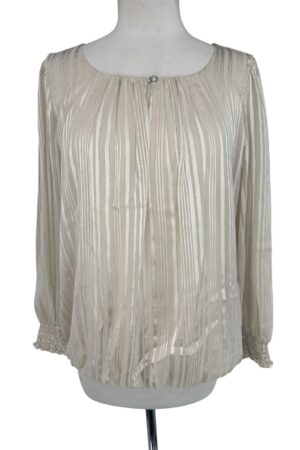 Sara Michelle Blouse Top Size Medium Petite