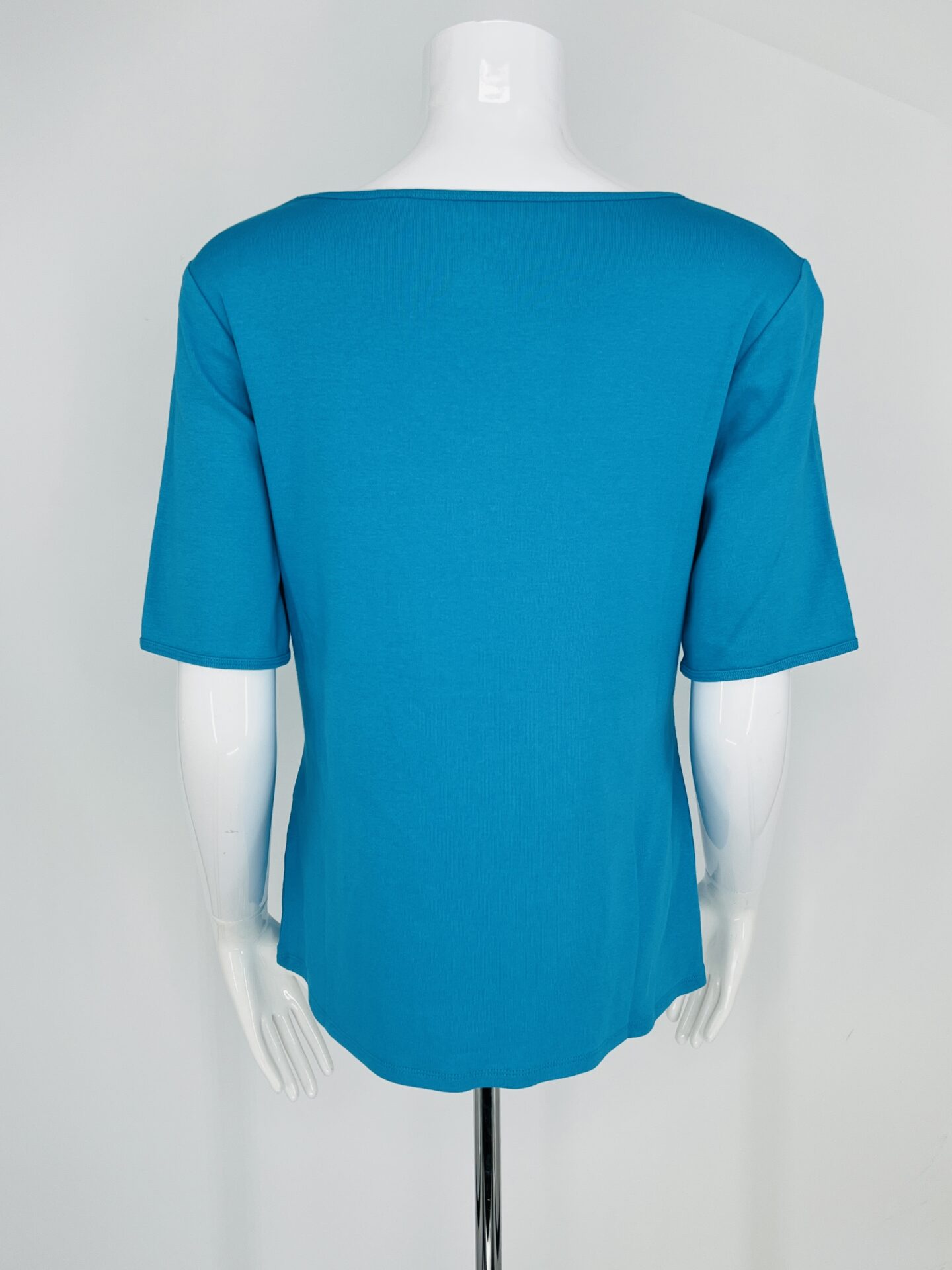 Chico’s Blue V-Neck Top – NEW Size M - Image 2