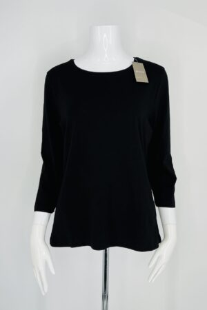 Chico’s Black Long Sleeve Top – NEW Size M