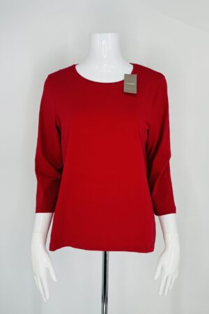 Chico’s Red Long Sleeve Top – NEW Size M