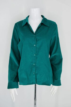 Talbots Women's Button-Front Corduroy Shirt - NEW Size S