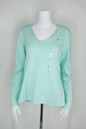 Tommy Hilfiger Women's Long Sleeve Top - New Size L