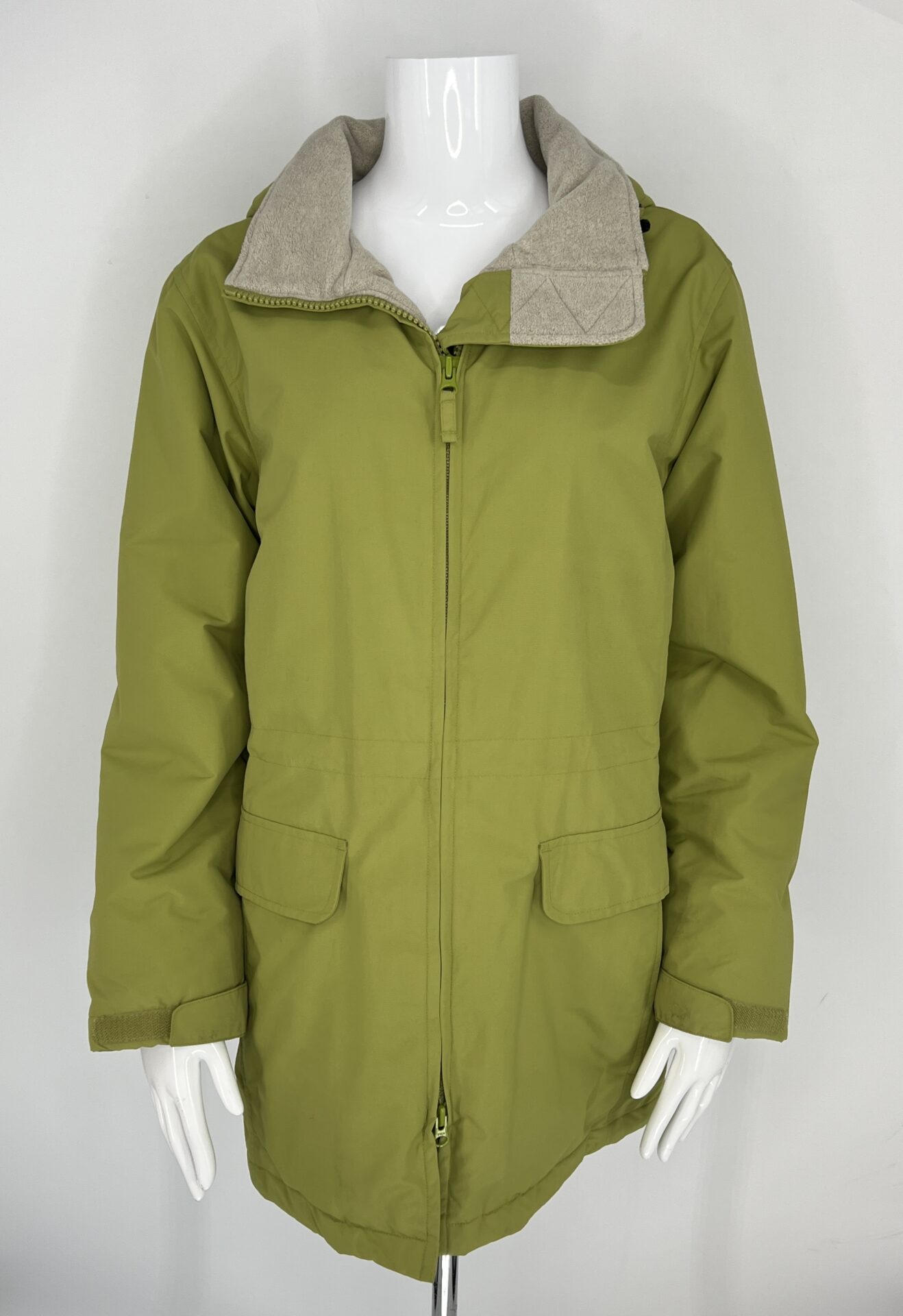 Lands’ End Winter Coat (Detachable Hood) – Size S