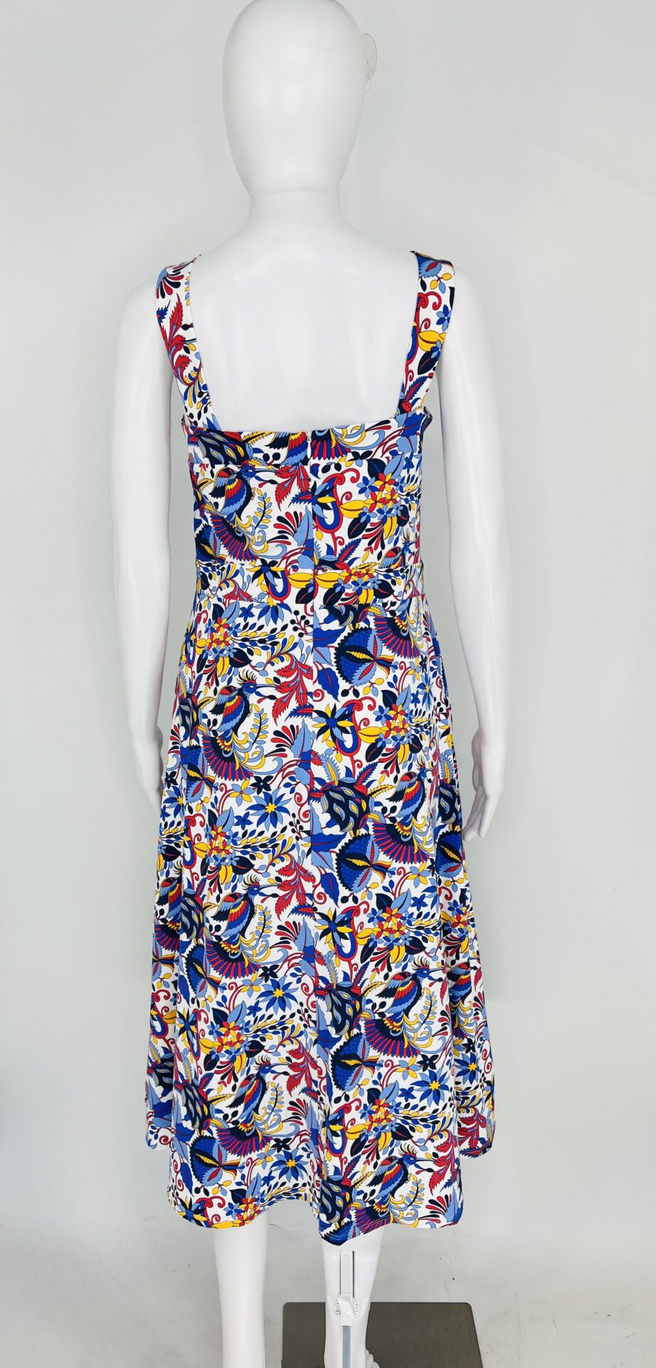 Jude Connally Women’s Sleeveless A-Line Dress – Multicolor- Print -Size large - Image 2