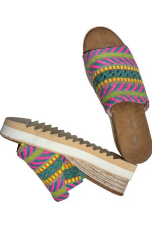 TOMS Platform Slide Sandals – Women's Size 9.5